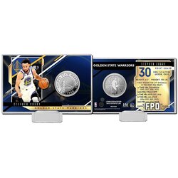The Highland Mint Stephen Curry Golden State Warriors Silver Coin Card kartica sa kovanicom Cene
