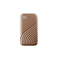 Wd portable SSD, up to 1050MB/s Read and 1000MB/s write speeds, USB 3.2 Gen 2 - gold Cene