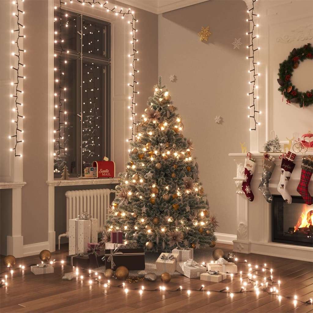  Kompaktna LED veriga s 400 toplo belimi LED lučkami 13 m PVC, (20618265) Cene