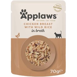 MEGA pakiranje Applaws vrečke 12 x 70 g - Piščanec & divji riž Cene