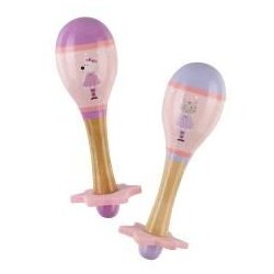 Orange Tree Toys Drvene muzičke zvečke - miš i mačka ( OTT14588 ) Cene