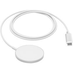 BWOO MagSafe polnilnik za iPhone 15 W s kompaktnim kablom USB-C 1 m, Bela, (5000191741) Cene