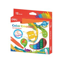Deli FLOMASTERI COLOR KIDS MAXI 6mm VRH 1/12 EC10800 Cene