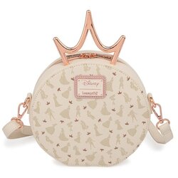 Loungefly Disney Ultimate Princess Metal Crown Cross Body torba Cene