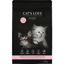 Cat's Love Suha hrana za mačke "Junior Poultry" - 2 kg Cene