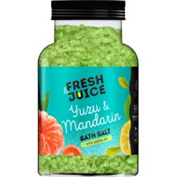 Sol za kupanje i pedikuru Fresh Juice 700 g – Yuzu & Mandarin Cene