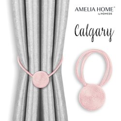  Curtains - accessories CALGARY color powder pink ameliahome Cijene