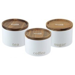 HUSLA set posuda 3/1 bijelo 73948 Cene