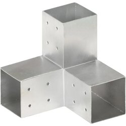 Spojnik za stupove u Y-obliku od pocinčanog metala 81 x 81 mm Cene