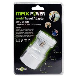 Maxmobi Adapter WP-3UT bijeli Cene