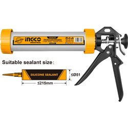Ingco aluminijumski pištolj za silikon HCG0109 Cene