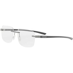 Tag Heuer Entry Silver Square Eyeglasses - ONE SIZE (56) Cene