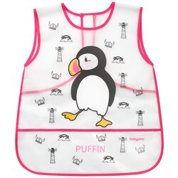 BabyOno Creative Baby Podbradak košuljica 36+ mjeseci Pingvin, roza Cijene