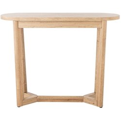 Bloomingville Pomoćni stol od masivnog kaučuka u prirodnoj boji 35x100 cm Serrone – Cene
