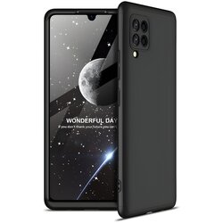 GKK Zaštitna futrola 360 - Prednji i stražnji poklopac cijelog mobitela za Samsung Galaxy A42 5G - Crna Cene