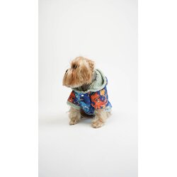Paws & Whiskers Odelo za pse Ocean Raincoat, Šareno Cijene
