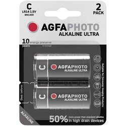 Agfaphoto Ultra LR14 baby (c) baterija alkalno-manganov 1.5 V 2 kos, (20641724) Cene