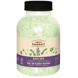 Sol za kupanje i pedikuru Green Pharmacy 1000 g – Rosemary and Maroccan Mint Cene