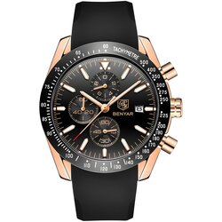 BENYAR Sat OG-14673 - Crna / Zlatna Cene
