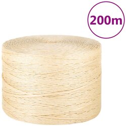 vidaXL Vrv iz 100 % sisala 3 mm 200 m Cene