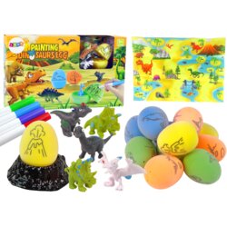 DIY Egg Painting Dinosaurs Kit Cene