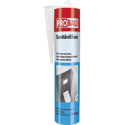 PROBAU Sanitarna silikonska tesnilna masa (310 ml, bela) Cene
