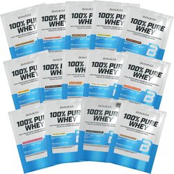 Biotechusa 100% pure whey – premium izolat surutke sa 24g proteina po obroku - keks i krem 28g Cene