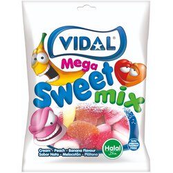 Vidal gumene bombone mega sweet mix 90g Cene