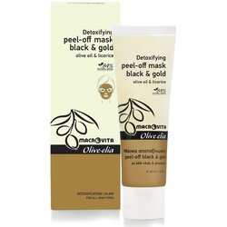Macrovita Detoxifying Black&amp;Gold Peel-off mask Cene