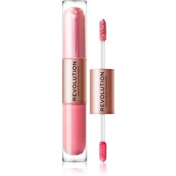 Makeup Revolution Double Up tekuće sjenilo za oči 2 u 1 nijansa Blissful Pink 2x2,2 ml Cijene