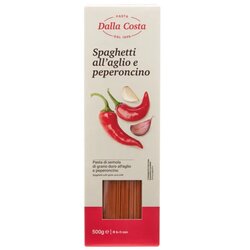 Dalla Costa Tjestenina od durum pÅ¡enice s bijelim lukom i biberomâ Åpageti 500g Cene