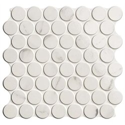 Realonda Ceramica circle glossy calacatta 30.9X30.9cm Cene
