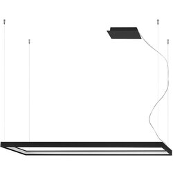 Thoro Lighting Lestenec TUULA L črna 4000K, (21348415) Cene