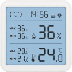Home pametni mjerač temperature i vlažnosti hsthc, lcd, bijeli Cijene