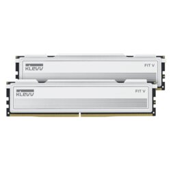 Klevv RAM DDR5 32GB Kit (2x16GB) 6000MT/s CL28 1.35V, FIT V, bel, EXPO/XMP Cene