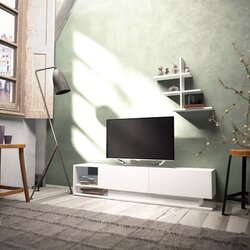 HANNAH HOME Hanah kućna TV komoda Liza Bela Cene