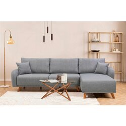  hera 2 corner - grey grey corner sofa-bed Cene