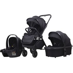 LA MAMA alvi kolica za bebe 3U1 - black Cene