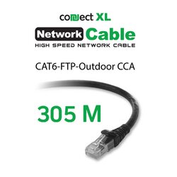 Connect Xl Mrežni FTP kabl, CAT6, CCA, Outdoor - Cat6 FTP Outdoor CCA (black) Cene