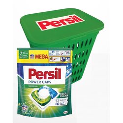 Persil kapsule za pranje veša, 60 pranja + Korpa za prljav veš Cene
