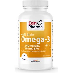 ZeinPharma Omega-3 Gold Brain Edition - 120 kaps. Cene