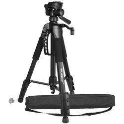 HUEPAR Kamera tripod, nastavljiva višina, 3-smerna vrtljiva glava, črna, (5000158817) Cene