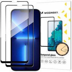 Wozinsky 2 x kaljeno staklo puna pokrivenost s okvirom za iPhone 13 mini Cene
