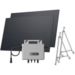 ECOFLOW Stream - Solarna Elektrana za Balkon - Rešetkasta - Mikroinverter + 2x450W Solarni Paneli Cene