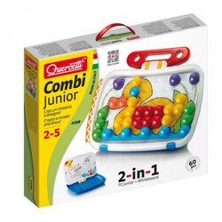 Quercetti Quercetti: 2 u 1 Junior set čavlića s pločom za crtanje Cene