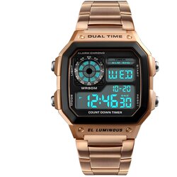 Skmei Digitalne Ura MA-6306 - Zlata / Roza Cene