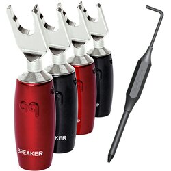 AudioQuest cf-spade-set silber 4 stk. Cene