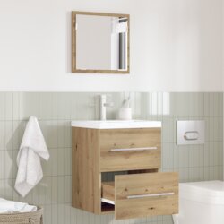 vidaXL Kupaonski ormar Umjetnička hrastovina 41 x 38.5 x 48 cm Cijene