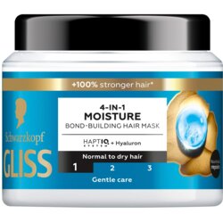 Schwarzkopf Gliss maska za lase - Aqua Revive 4-In-1 Hair Mask Cene