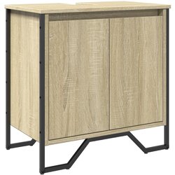Maison Chic Omarica za umivalnik - Umivalniška omarica sonoma hrast 60x35x60 cm inženirski les, (21759008) Cene